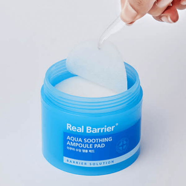 Real Barrier Ампульные пэды для чувствительной кожи Aqua Soothing Ampoule Pad