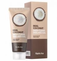 Пилинг-гель для глубокого очищения с кокосом Real Coconut Deep Clear Peeling Gel, 100 ml