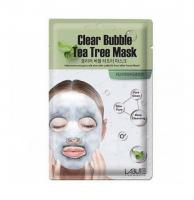 Кислородная маска с чайным деревом Clear Bubble Tea Tree Mask
