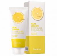 Пилинг гель для глубокого очищения с экстрактом лимона  Real Lemon Deep Clear Peeling gel, 100 ml