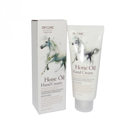 Увлажняющий крем для рук с лошадиным жиром, Moisturizing Hand Cream Horse Oil 100ml