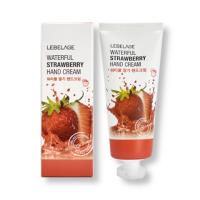 Lebelage Крем для рук с экстрактом
клубники Waterful Strawberry Hand Cream, 100 мл