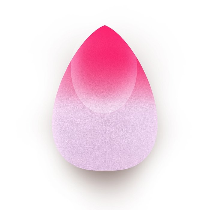 Solomeya Фиолетово-розовый спонж-хамелеон “Purple-pink” Color Changing blending sponge 