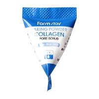 FarmStay Скраб для очищения пор Baking Powder Collagen Pore Scrub, 7g