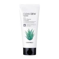 Очищающая пенка для умывания с алоэ Clean Dew Aloe Foam Cleanser 180 ml