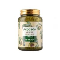 Многофункциональная ампульная сыворотка с  авокадо FarmStay Avocado All-in-One Ampoule