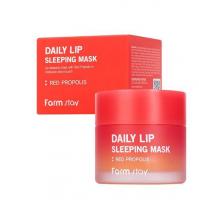Ночная маска для губ c прополисом Farmstay Daily lip sleeping mask red propolis, 20g