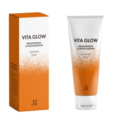 J:ON Маска для лица c витаминами Vita Glow Brightening&Moisturizing Sleeping Pack, 50 мл