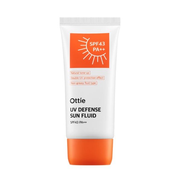 Водостойкий солнцезащитный крем для лица и тела UV Defense Sun Fluid SPF43 PA++ (Orange)