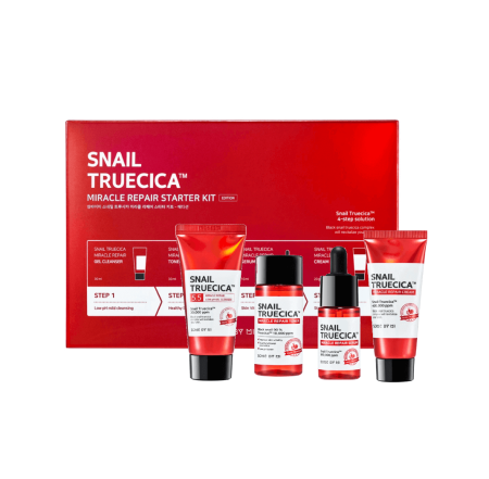 Набор миниатюр для восстановления кожи Snail Truecica Miracle Repair Starter kit