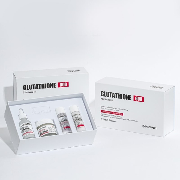 MEDI-PEEL Набор против пигментации с глутатионом Bio-Intense Glutathione 600 Multi Care Kit (30ml+30ml+30ml+50g) 