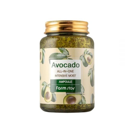 Многофункциональная ампульная сыворотка с  авокадо FarmStay Avocado All-in-One Ampoule, 250 ml
