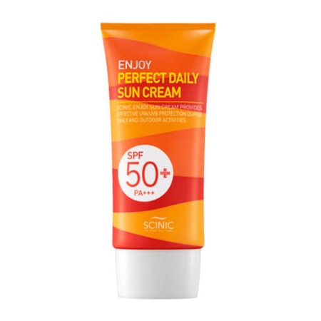 Солнцезащитный крем с натуральными экстратами SPF50+/PA+++ Enjoy Perfect Daily Sun Cream SPF50+ PA+++