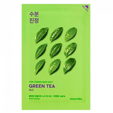 Противовоспалительная тканевая маска Holika Holika Pure Essence Mask Sheet Green Tea