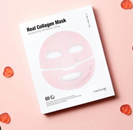 Гидрогелевые антивозрастные маски Neo Real Collagen mask