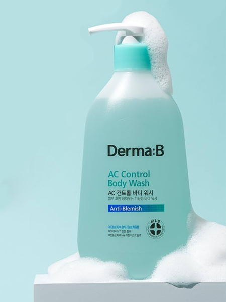 Derma:B Ламеллярный гель для душа против воспалений AC Control Body Wash 420ml