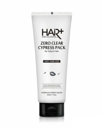 Успокаивающая маска против выпадения волос с экстрактом кипариса Zero Clear Cypress Pack
