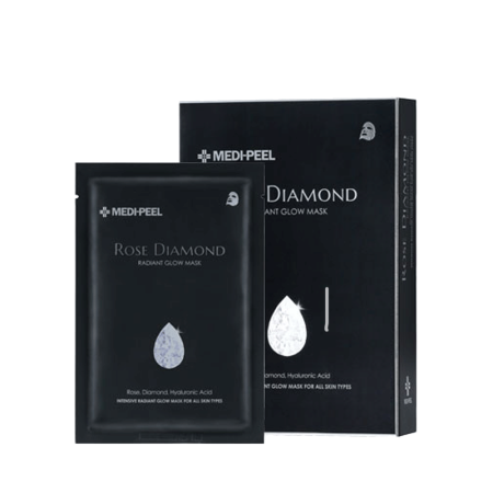 Маска для сияния кожи с бриллиантовой крошкой MEDI-PEEL Rose Diamond Mask 