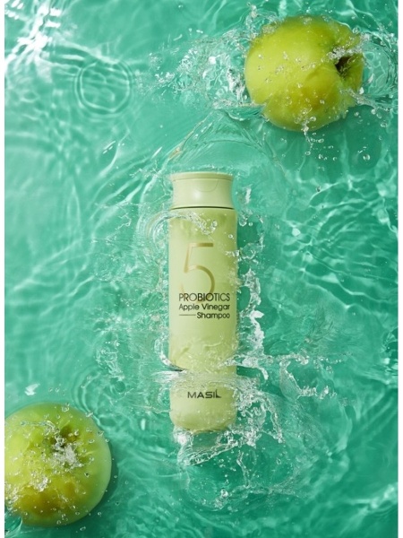 Шампунь с пробиотиками и яблочным уксусом Masil 5 Probiotics Apple Vinegar Shampoo 50 ml
