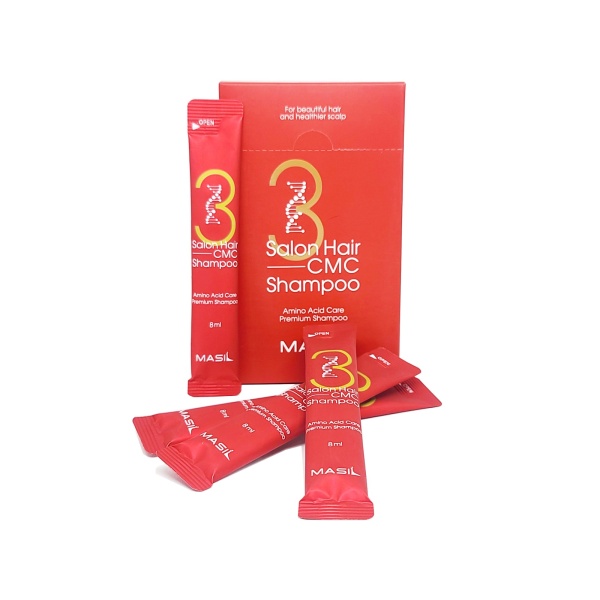 Восстанавливающий шампунь с аминокислотами 3 Salon Hair CMC Shampoo 8ml