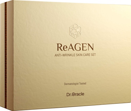 Dr. Oracle Набор премиум класса антивозрастной (Тонер+эмульсия+крем для век+крем +сыворотка) ReAGEN Anti-Wrinkle Skin Care Set