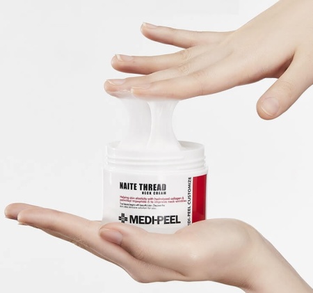 MEDI-PEEL Подтягивающий крем для шеи с пептидным комплексом Naite Thread Neck Cream, 100g